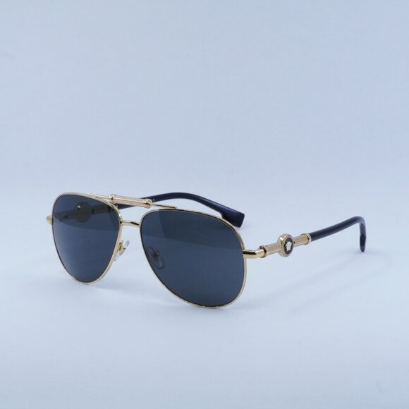 Versace Other - 💯 NEW VERSACE VE2236 100287 GOLD/DARK GREY SUNGLASSES
